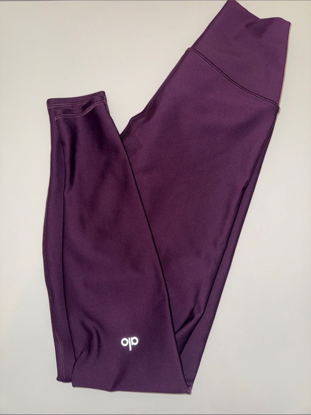 ALO Yoga Deep Plum High-Rise Leggings